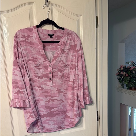 torrid Tops - Torrid Pink Camouflage top